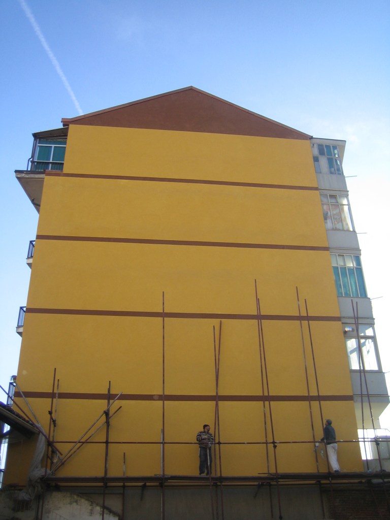 rinforzo strutturale e tinteggiatura facciata - dopo
